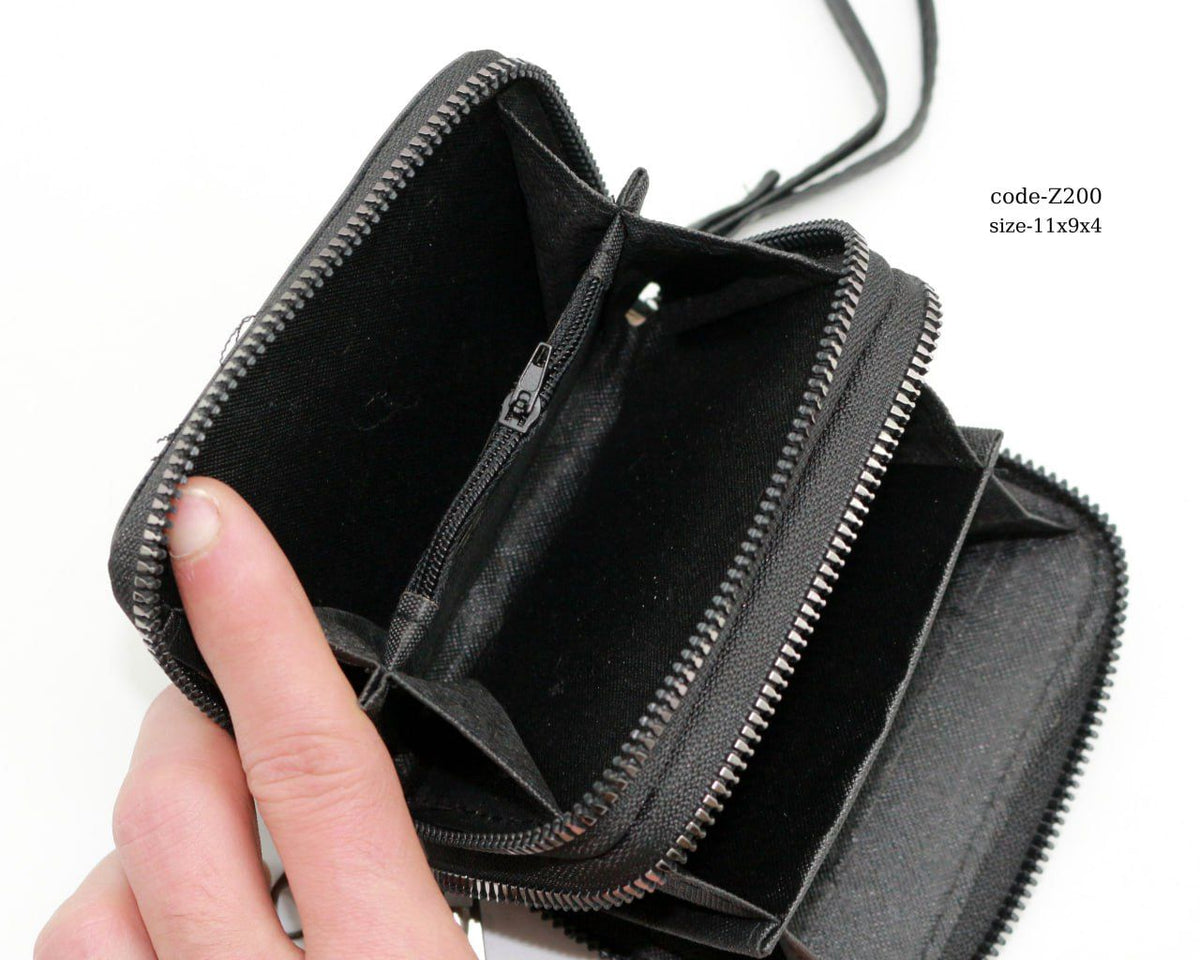 3D reflective luminous geometric wallet suitable for women and girls