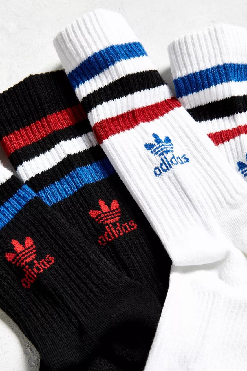 3 Pairs Padded Sportive High Neck Cotton Socks