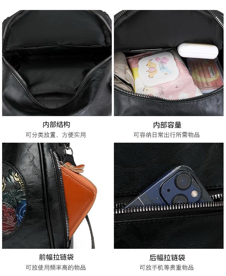 Classic Leather Backpack