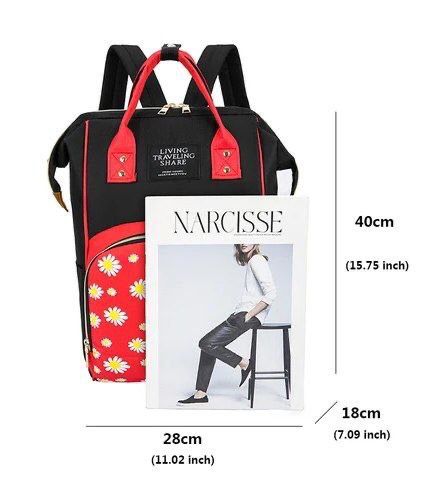Large Diaper Bag/Backpack Multi Function With Hooks