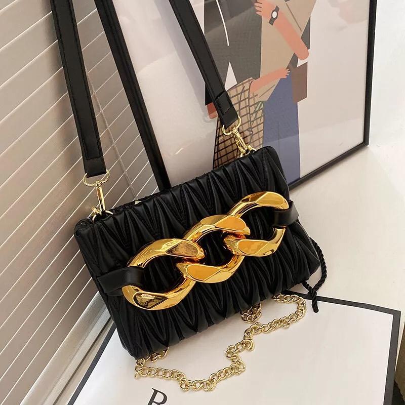 Women's  Bag Elegant Solid Color Women's Bags Leather Handbag for Outdoor Travel Women