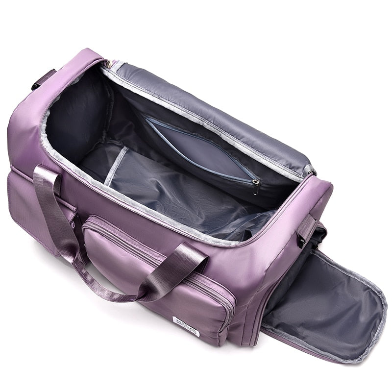 Black AOTTLA Travel Bag Handbag Women's Shoulder Bag Large Waterproof