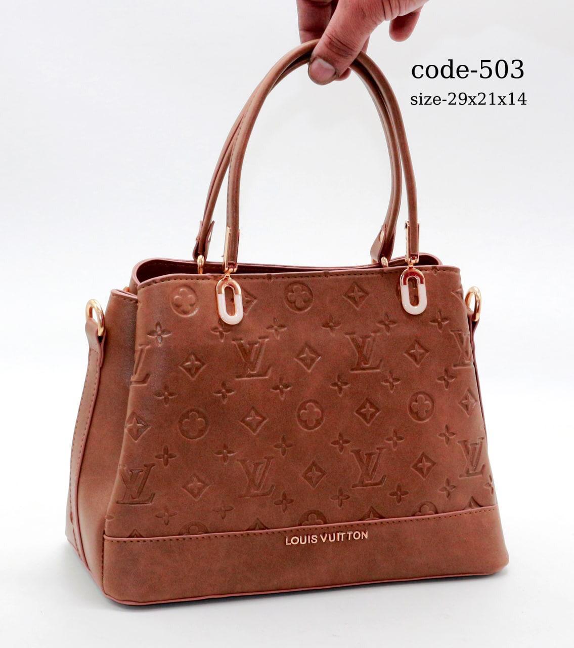 Women's leather handbag