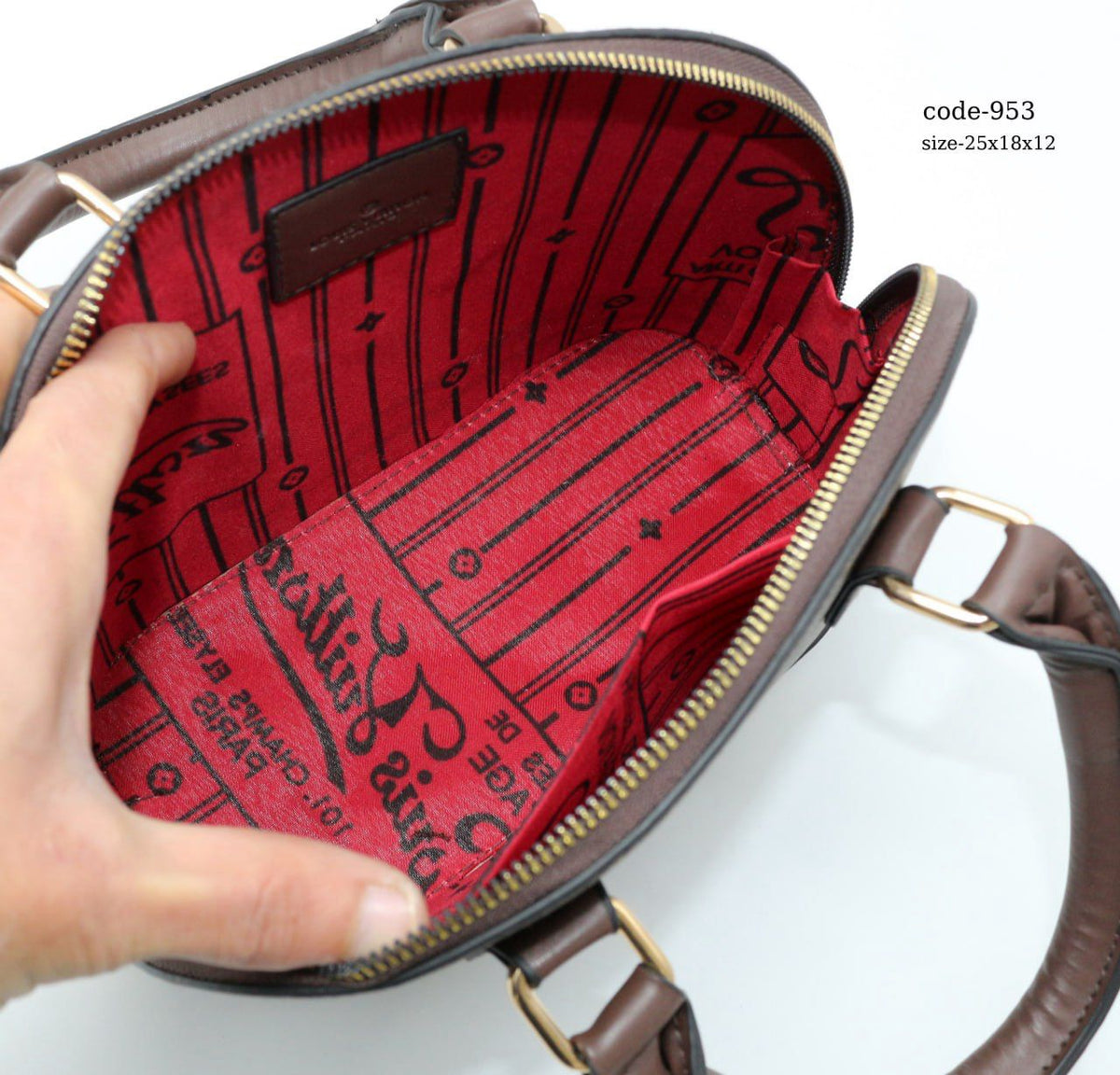 Women's  Bag Elegant Solid Color Women's Bags Leather Handbag for Outdoor Travel Women