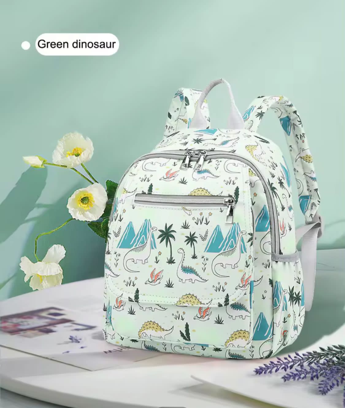 Multi-functional waterproof diaper backpack for moms on the go