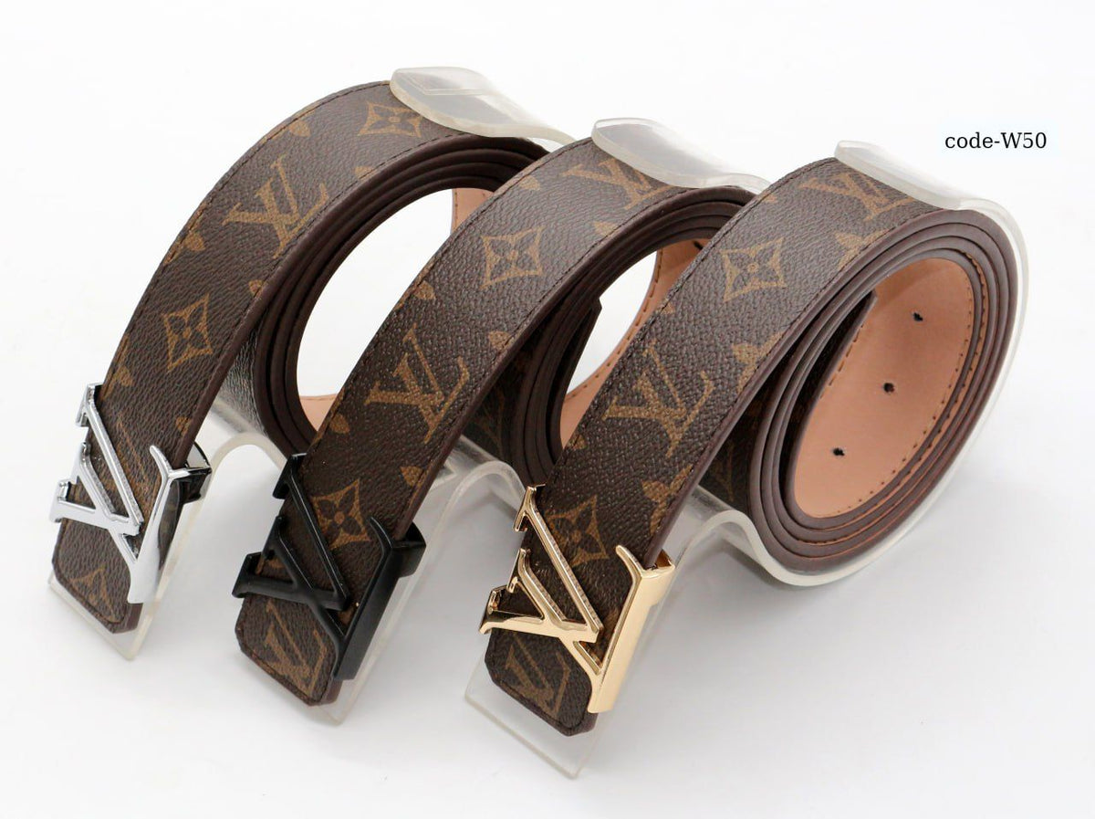 High quality men's leather belt