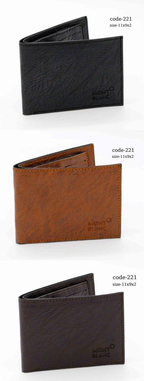 High quality leather wallet for men