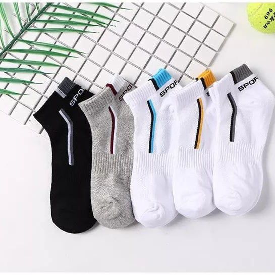 5 Pairs Sports Cotton Socks