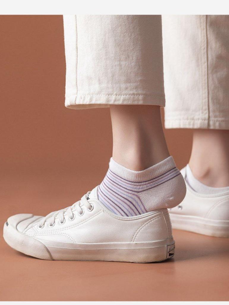 5 Pairs Ankle Cotton Socks