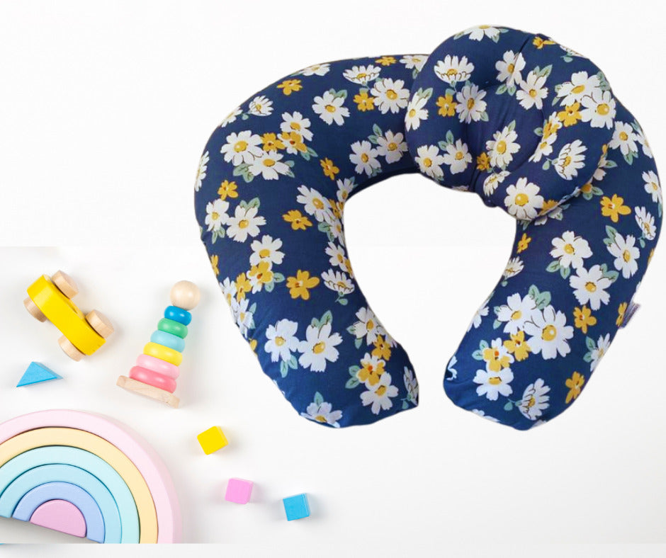 Breastfeeding pillow floral design