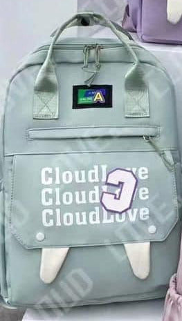 Green CloudLOVE Backpack