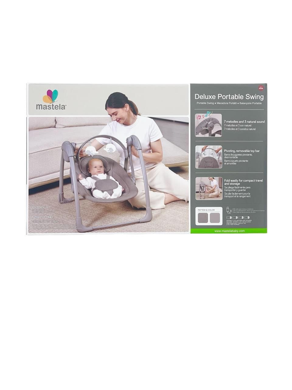Electric Baby Swing (Mastela) – Comfort and safety for your child every moment